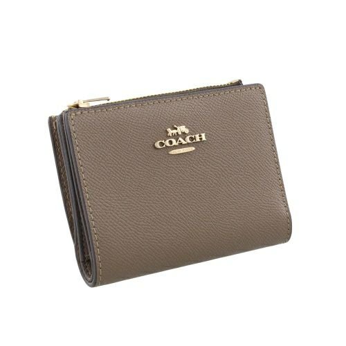 コーチ アウトレット 二つ折り財布 レディース グレー COACH OUTLET CR983 IMV2R ダークストーン