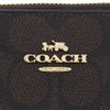 コーチ アウトレット 二つ折り財布 レディース ブラウン COACH OUTLET CW803 IMXAQ ウォルナット/ブラック