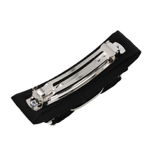 フェラガモ ヘアアクセサリー ヘアバレッタ レディース ブラック Salvatore Ferragamo 342759 524894 NERO CRYSTAL PLD