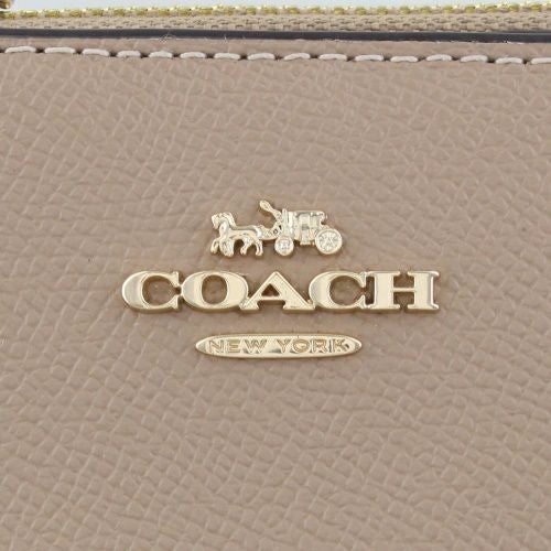 コーチ アウトレット 二つ折り財布 レディース ベージュ COACH OUTLET CR983 IMTAU トープ