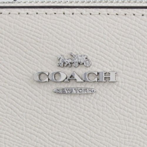 コーチ アウトレット 二つ折り財布 レディース ホワイト COACH OUTLET CR983 SV/HA シルバー/チョーク