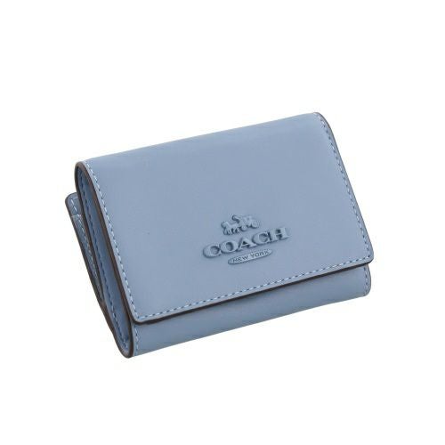 コーチ アウトレット 三つ折り財布 レディース ブルー COACH OUTLET CP260 SVPUB