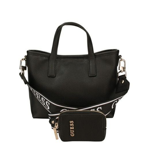 ゲス ハンドバッグ レディース LATONA II / MINI TOTE ブラック GUESS