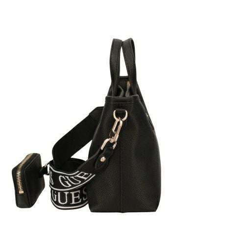 ゲス ハンドバッグ レディース LATONA II / MINI TOTE ブラック GUESS
