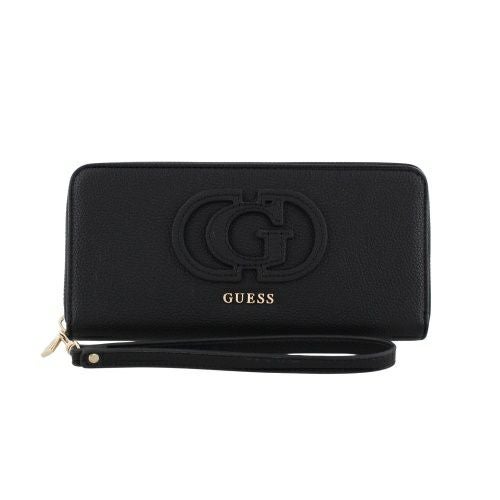 ゲス 長財布 レディース CALEBRA / SLG LARGE ZIP AROUND ブラック GUESS BG9536146 BLACK
