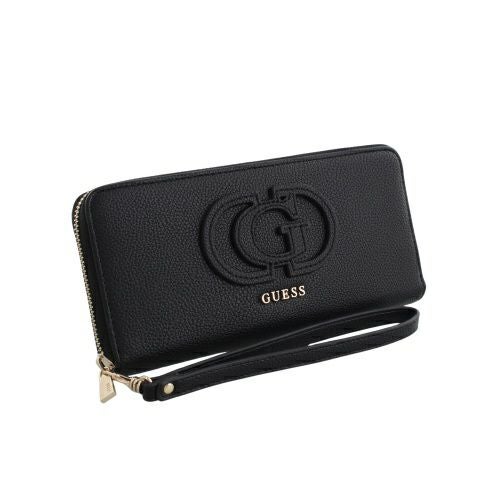 ゲス 長財布 レディース CALEBRA / SLG LARGE ZIP AROUND ブラック GUESS BG9536146 BLACK