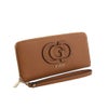 ゲス 長財布 レディース CALEBRA / SLG LARGE ZIP AROUND ブラウン GUESS BG9536146 COGNAC