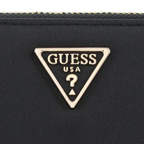 ゲス 長財布 レディース TALENT / SLG LARGE ZIP AROUND ブラック