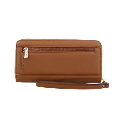 ゲス 長財布 レディース TALENT / SLG LARGE ZIP AROUND ブラウン GUESS NG9669146 CARAMEL