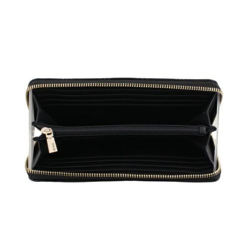 ゲス 長財布 レディース PHOEBE / SLG LARGE ZIP AROUND ブラック GUESS PD9665146 BLACK LOGO