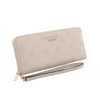 ゲス 長財布 レディース PHOEBE / SLG LARGE ZIP AROUND ホワイト GUESS PD9665146 SIMPLY TAUPE LOGO