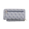 ゲス 長財布 レディース KATYA / SLG LARGE ZIP AROUND ブルー GUESS SG9652146 SLATE LOGO
