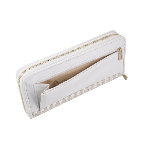 ゲス 長財布 レディース MIREMA / SLG LARGE ZIP AROUND ホワイト GUESS WG9631146 WHITE MULTI