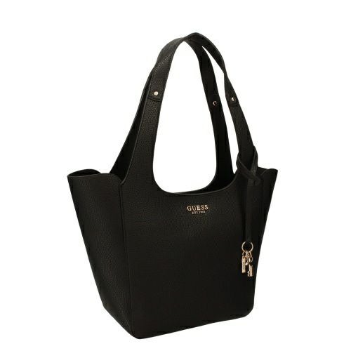 ゲス トートバッグ レディース CALISTA / TOTE ブラック GUESS