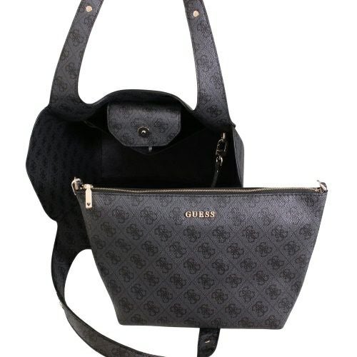 ゲス トートバッグ レディース CALISTA / TOTE ブラック GUESS