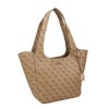 ゲス トートバッグ レディース CALISTA / TOTE ブラウン GUESS SG733422 LATTE LOGO