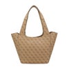 ゲス トートバッグ レディース CALISTA / TOTE ブラウン GUESS SG733422 LATTE LOGO