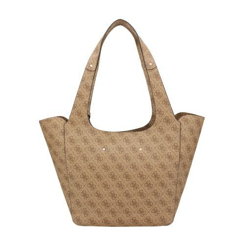 ゲス トートバッグ レディース CALISTA / TOTE ブラウン GUESS SG733422 LATTE LOGO