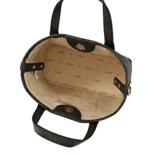 ゲス トートバッグ レディース LATONA II / MINI TOTE ブラック GUESS SG869175 COAL LOGO
