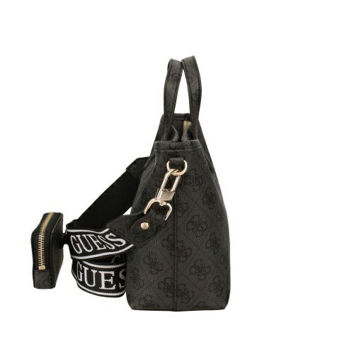 ゲス トートバッグ レディース LATONA II / MINI TOTE ブラック GUESS SG869175 COAL LOGO