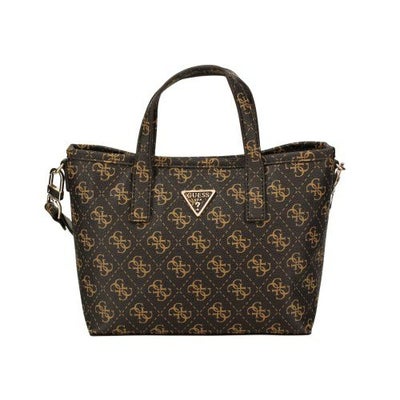 ゲス ハンドバッグ レディース LATONA II / MINI TOTE ブラウン GUESS 