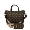 ゲス トートバッグ レディース LATONA II / MINI TOTE ブラウン GUESS SQ869175 BROWN LOGO