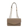 ゲス ショルダーバッグ レディース ANNING / CONVERTIBLE XBODY FLAP ブラウン GUESS QG950821 Dark Taupe