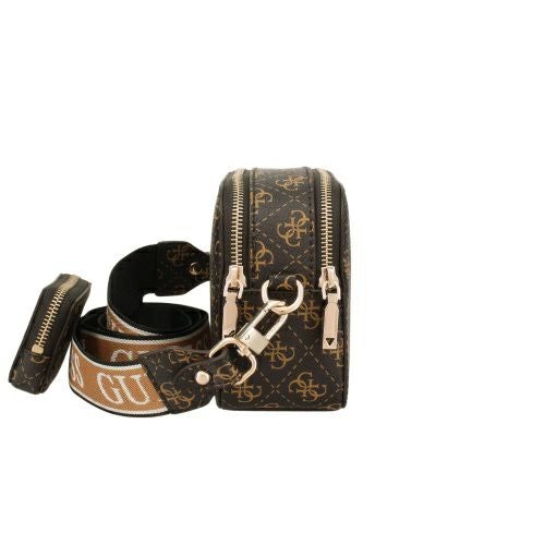 ゲス ショルダーバッグ レディース LATONA II / CAMERA CROSSBODY ブラウン GUESS SQ869113 BROWN LOGO