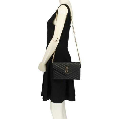 サンローラン ショルダーバッグ レディース ブラック SAINT LAURENT PARIS 377828 BOW01 1000 NERO