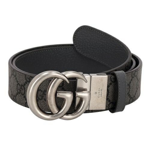 グッチ ベルト メンズ ダブルG リバーシブル ベルト ブラック GUCCI 627055 UULBN 1244
