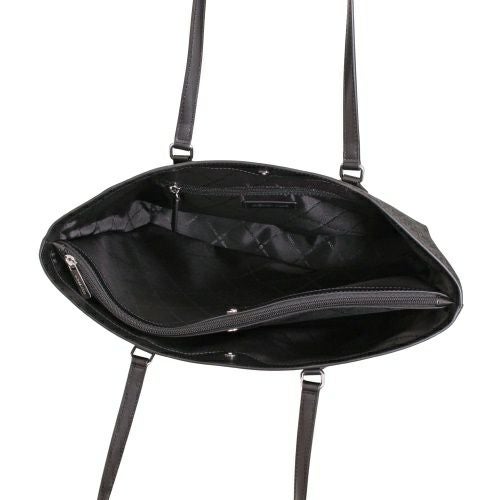 マイケルコース トートバッグ レディース シェイラ シグネチャー ブラック MICHAEL KORS 35T4S6HT3B BLACK