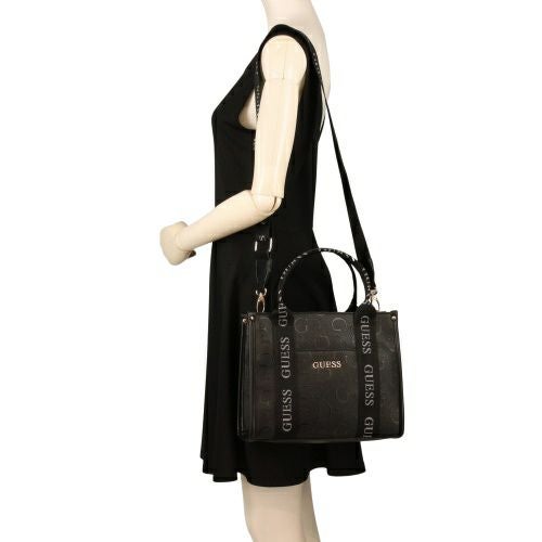 ゲス ハンドバッグ レディース MANON ブラック GUESS AG969222 BLACK