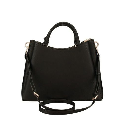 ゲス ハンドバッグ レディース ECO JAZLYNN / GIRLFRIEND SATCHEL ブラック GUESS EZG952306 BLACK