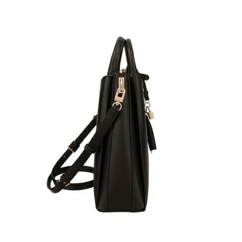 ゲス ハンドバッグ レディース ECO JAZLYNN / GIRLFRIEND SATCHEL ブラック GUESS EZG952306 BLACK