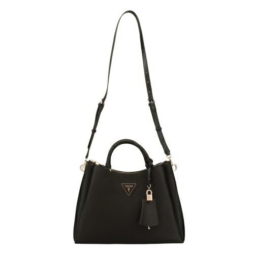 ゲス ハンドバッグ レディース ECO JAZLYNN / GIRLFRIEND SATCHEL ブラック GUESS EZG952306 BLACK