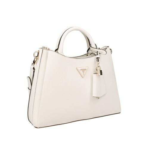 ゲス ハンドバッグ レディース ECO JAZLYNN / GIRLFRIEND SATCHEL ホワイト GUESS EZG952306 WHITE