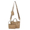 ゲス ハンドバッグ レディース LATONA II / MINI TOTE ブラウン GUESS SG869175 LATTE LOGO