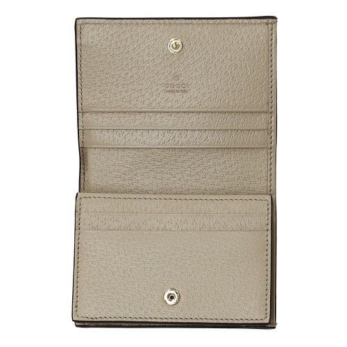グッチ 二つ折り財布 レディース オフィディア ベージュ GUCCI 523155 UULAG 9682 ベージュ＆ホワイト