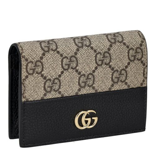 グッチ 二つ折り財布 レディース ブラック GUCCI 658610 AAE5E 1069