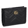 グッチ 二つ折り財布 レディース ブラック GUCCI 773427 DTDHT 1000 ブラック