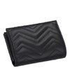 グッチ 二つ折り財布 レディース ブラック GUCCI 773427 DTDHT 1000 ブラック