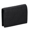 グッチ 二つ折り財布 レディース GGエンブレム ブラック GUCCI 815901 AAEEM 1000 ブラック