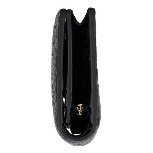 グッチ 二つ折り財布 レディース GGエンブレム ブラック GUCCI 815901 AAEEM 1000 ブラック