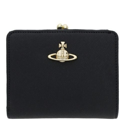 ヴィヴィアンウエストウッド 二つ折り財布 レディース ブラック Vivienne Westwood 5115002XW S0021 N402