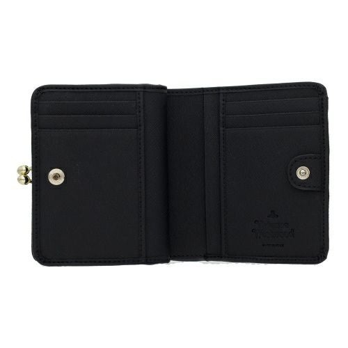 ヴィヴィアンウエストウッド 二つ折り財布 レディース ブラック Vivienne Westwood 5115002XW S0021 N402