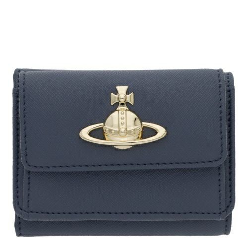 ヴィヴィアンウエストウッド 三つ折り財布 レディース ブルー Vivienne Westwood 5115002TW S0021 K408
