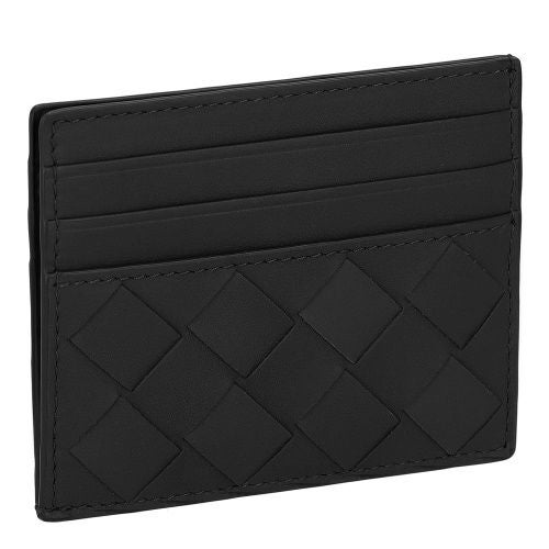 ち*マ様 ボッテガヴェネタ ケース　ブラック ボッテガヴェネタ カードケース メンズ ブラック BOTTEGA VENETA