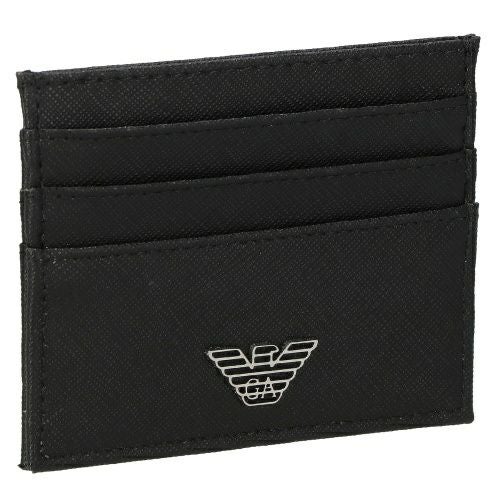 エンポリオアルマーニ カードケース 名刺入れ メンズ ブラック EMPORIO