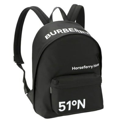 バーバリー バックパック リュックサック メンズ ブラック BURBERRY 