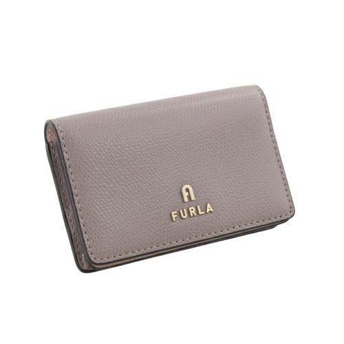 フルラ 名刺入れ カードケース レディース カメリア ビジネス カード ケース グレー FURLA WP00408 ARE000 3787S STUCCO GRAY+BALLERINA i int.